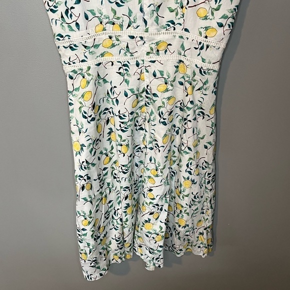 TRISTAN Lemon Citrus Print Cotton Sundress - Picture 7 of 10